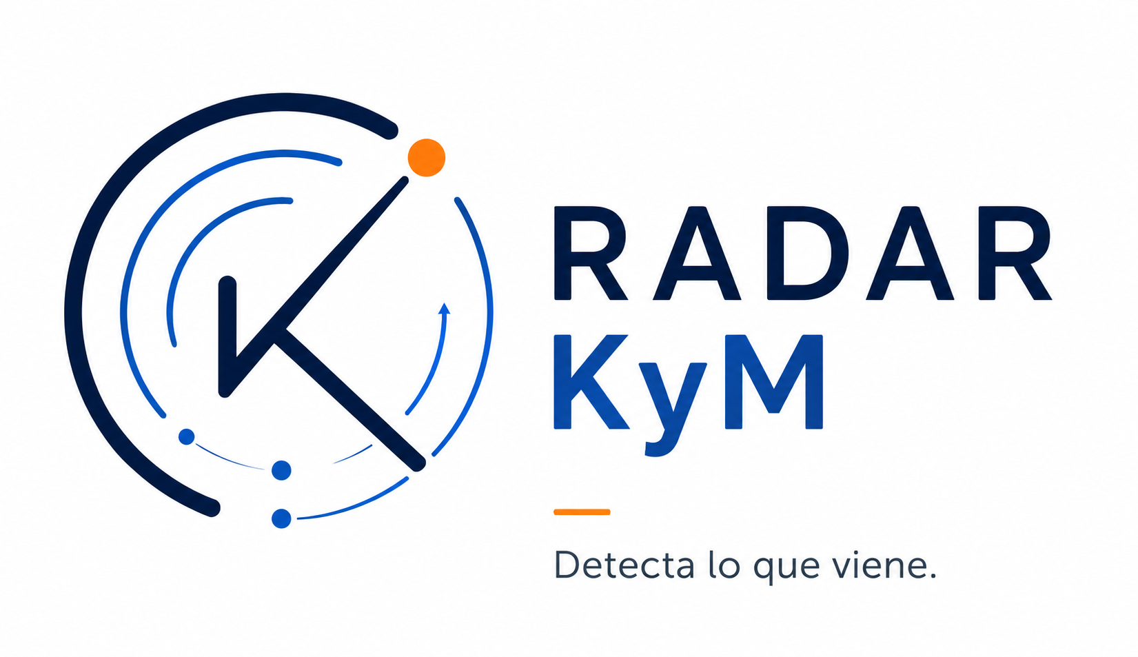 Logo de Radar KyM, el espacio editorial de KyM Consultores